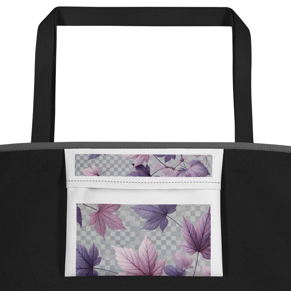 inside pocket - grey tote