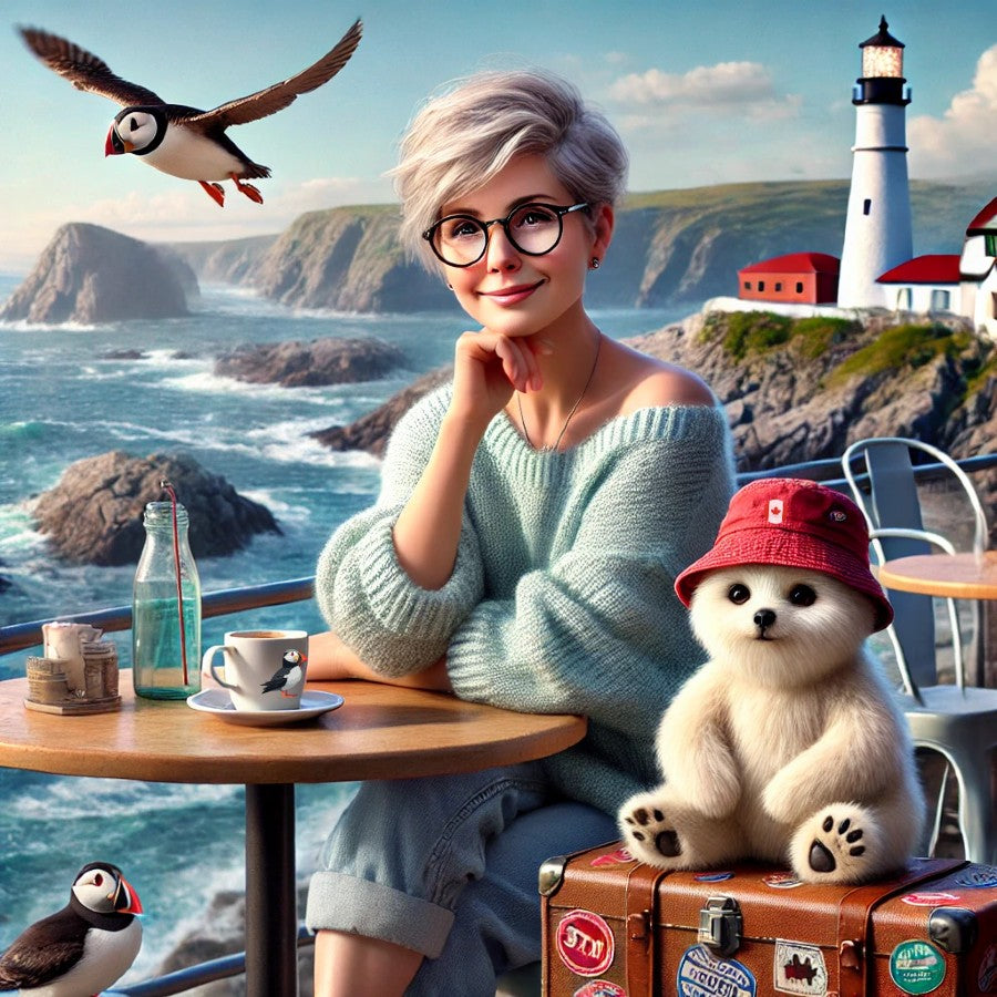Entrepreneurial woman in Newfoundland with Tilly