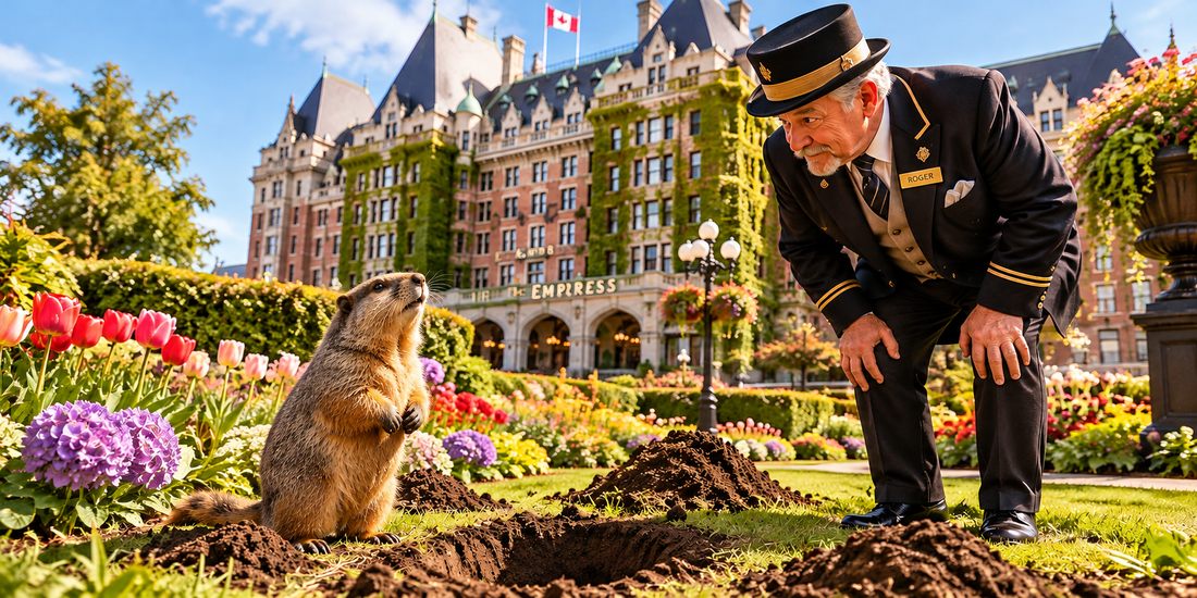 The Marmot Who Moved Into a Luxury Hotel — And His Endangered Island Cousins