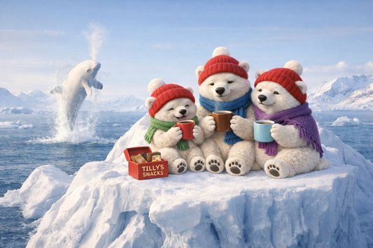 Polar Bear Superpowers: Built-in Snow Sunglasses