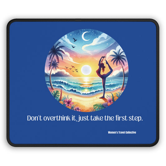 9”x7” Anti-Slip Mouse Pad, Affirmation & Beautiful Yoga Design