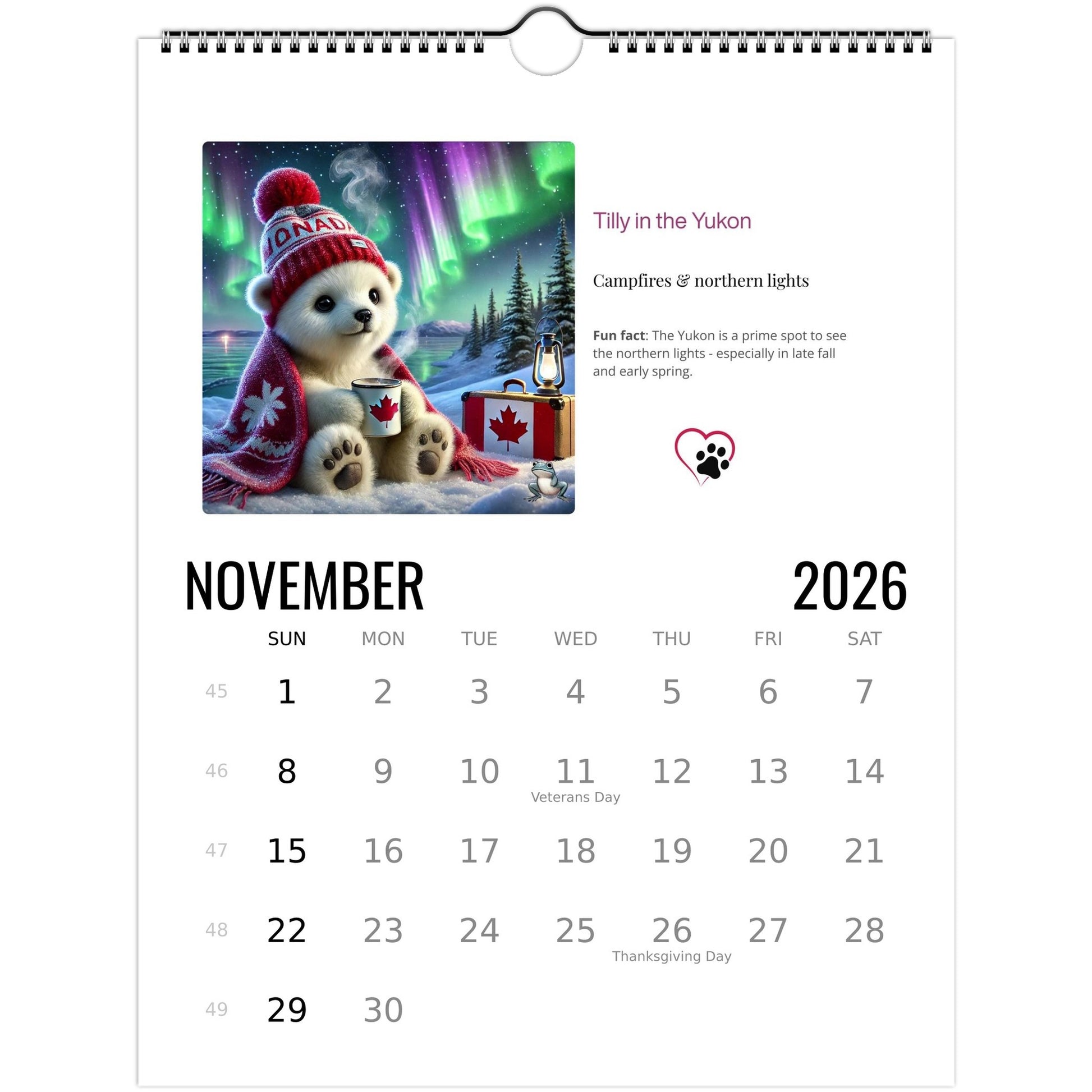 Calendar November 2026
