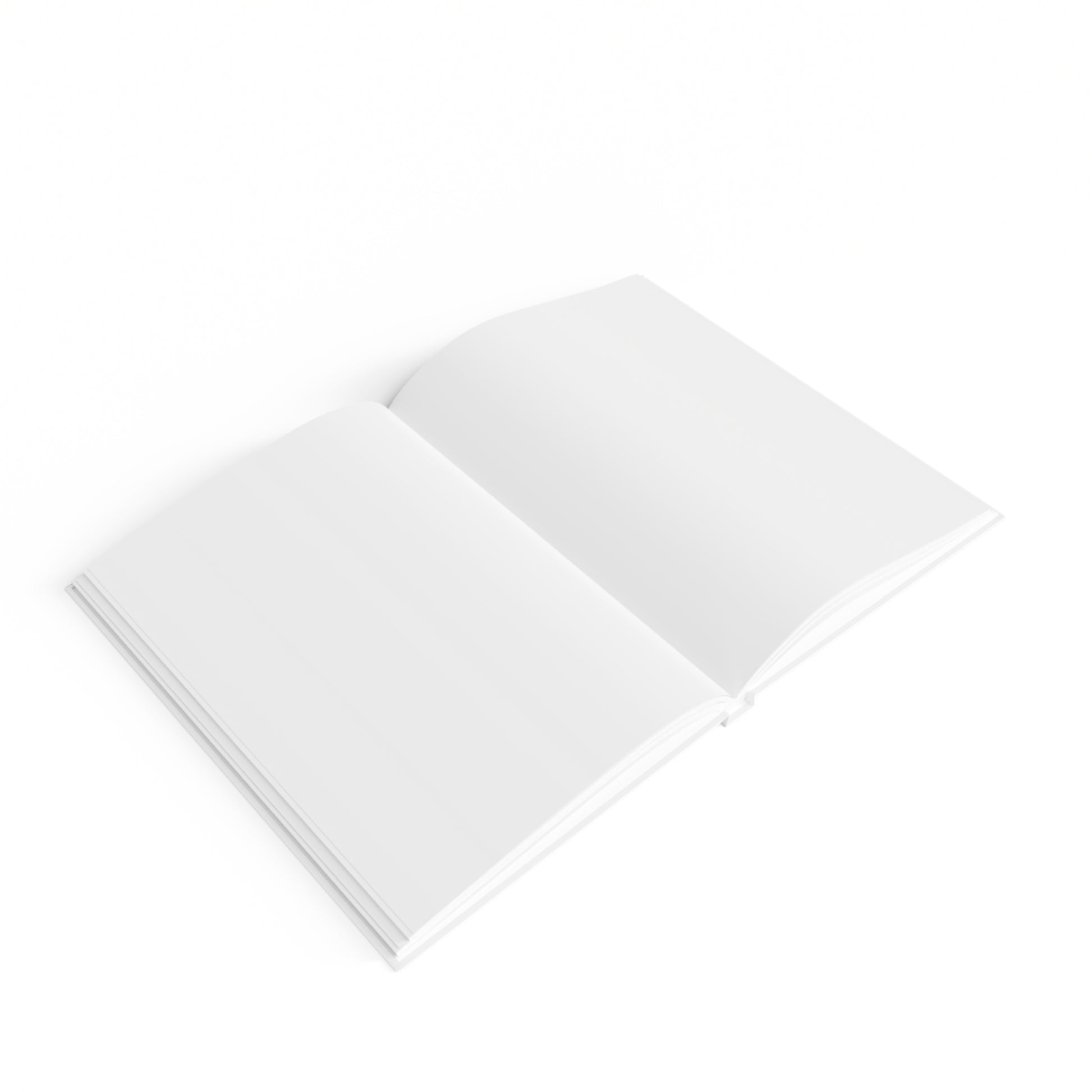 White art paper on a white background