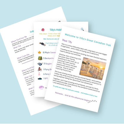 The pages contain colourful text, small illustrations, stories, puzzles and coastal and ocean animal facts.