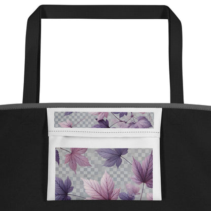 inside pocket - grey tote