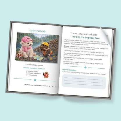 Tilly’s Great Canadian Trek: Family Activities Featuring Forest, Lake & Woodland Friends