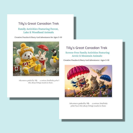 Tilly’s Great Canadian Trek Bundle: Forest, Lake & Woodland Friends + Arctic & Mountain Friends