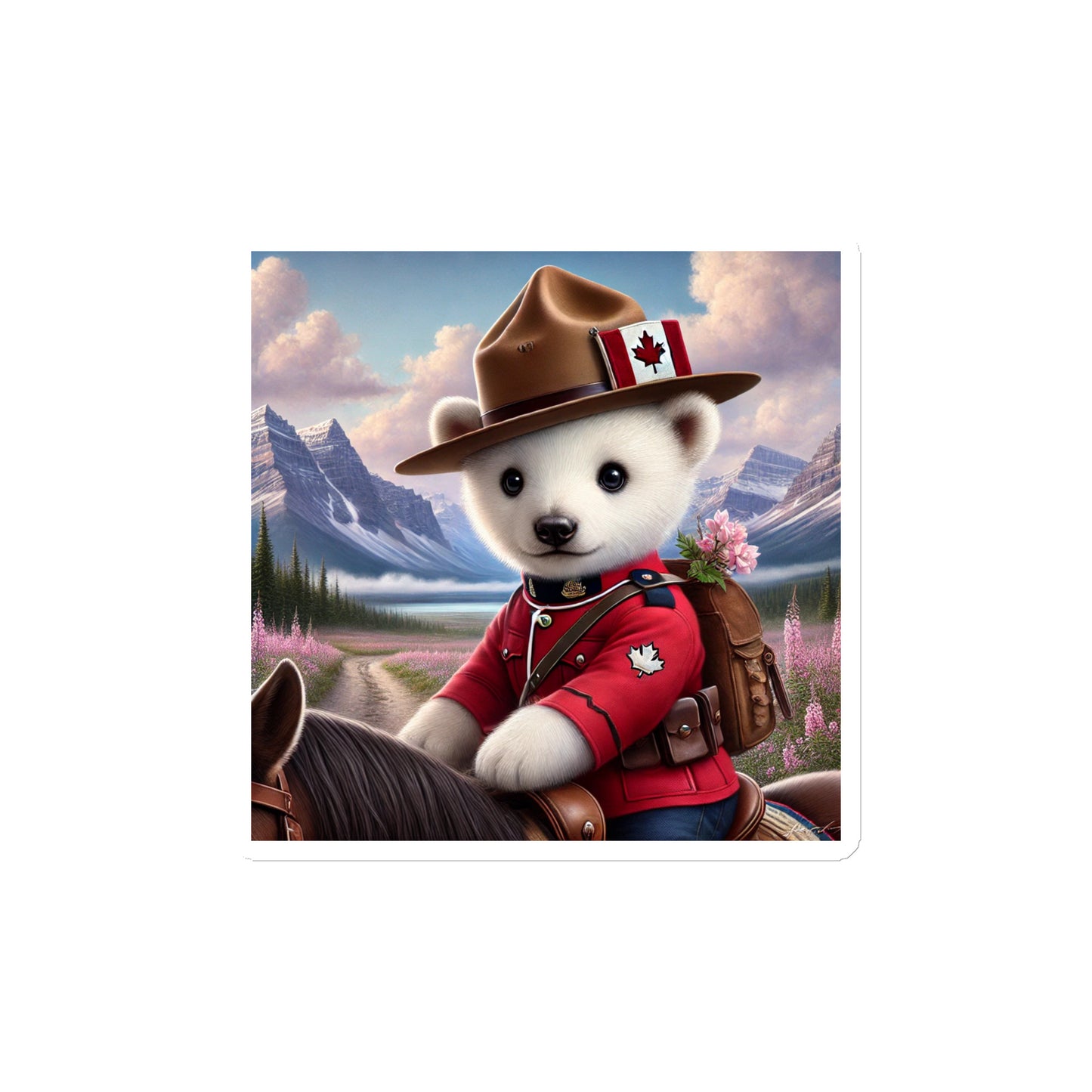 RCMP Tilly in the Rockies