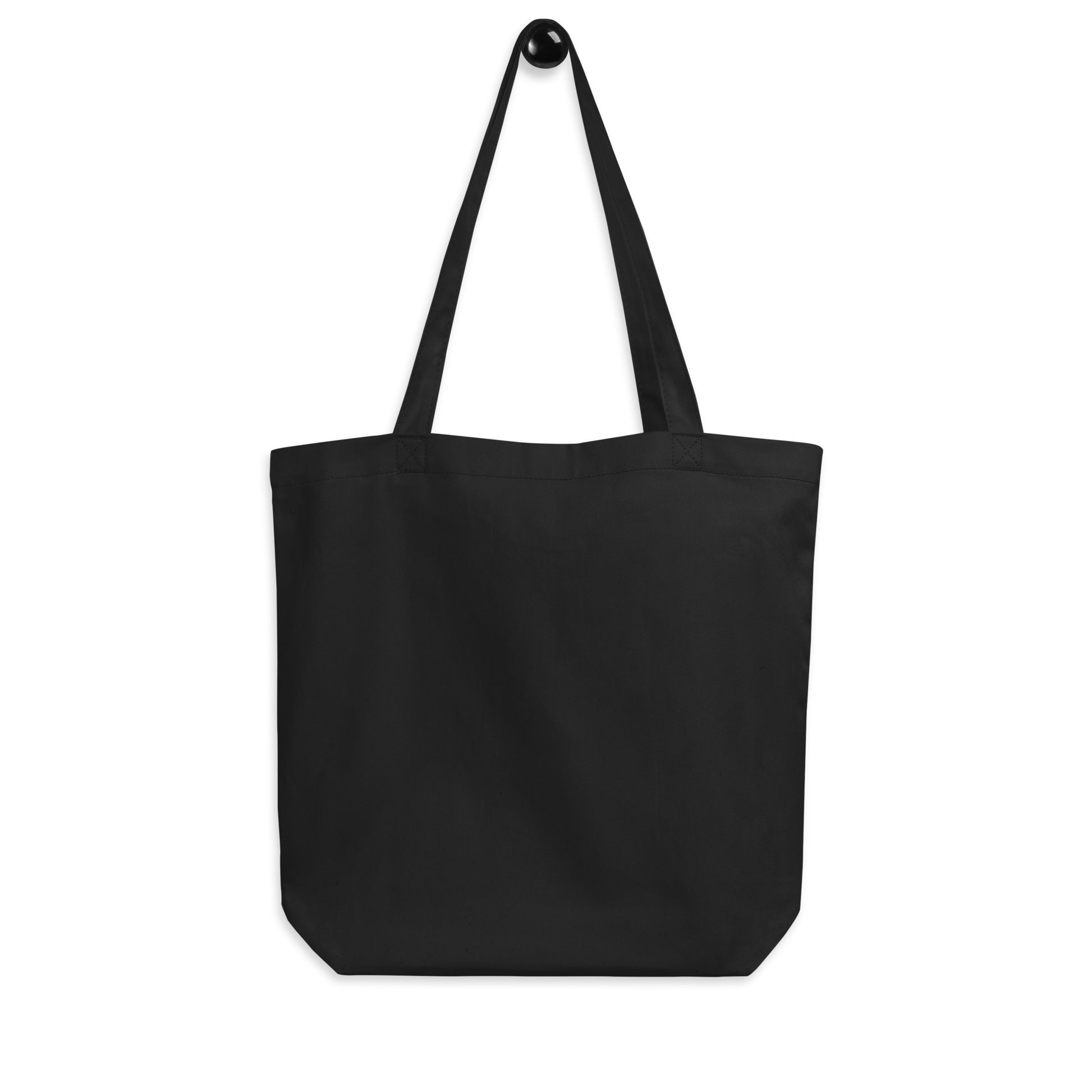 Back of Black Tote Bag