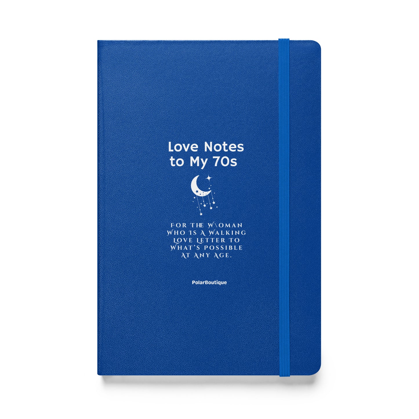 Love Notes to My 70s in blue 