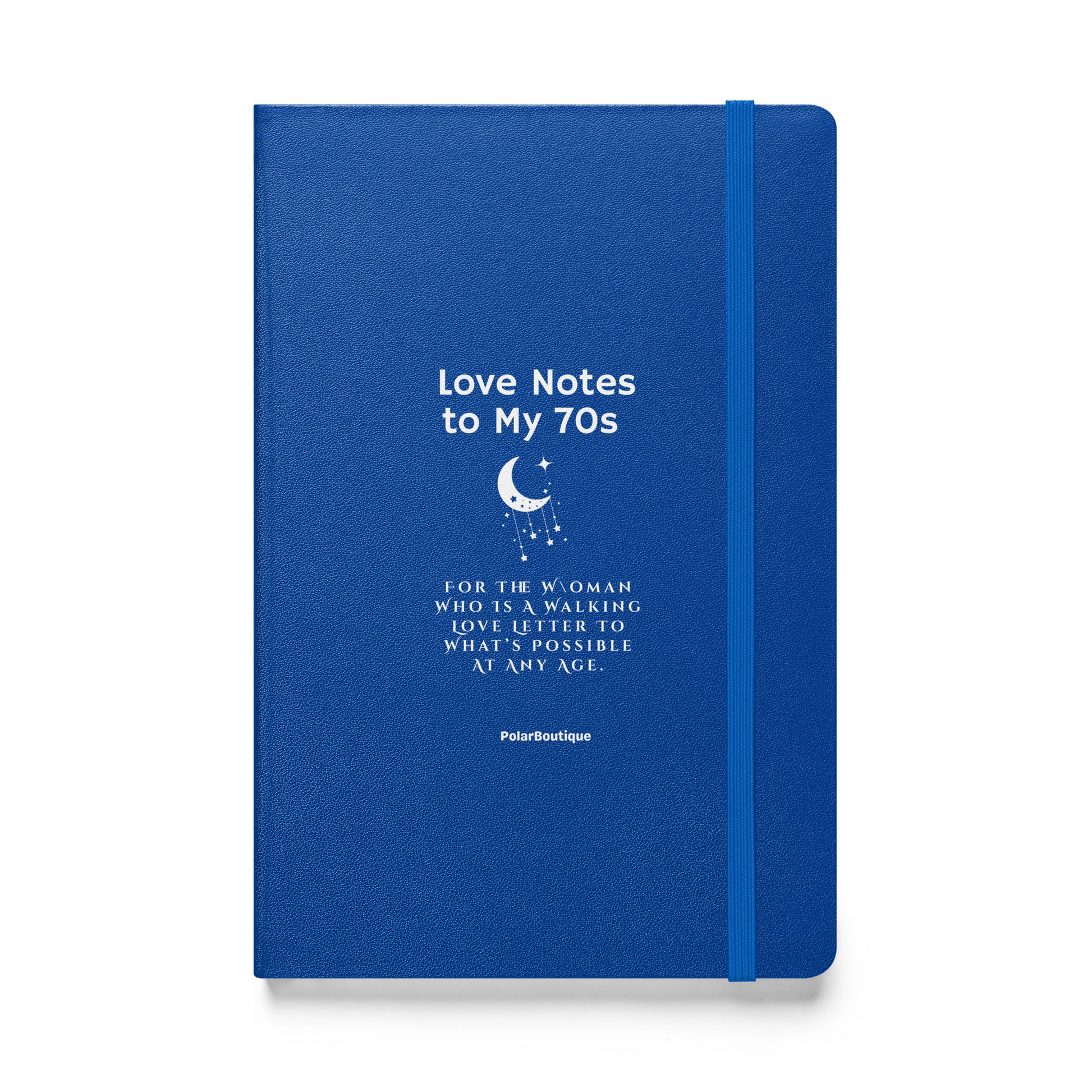 Love Notes to My 70s in blue 