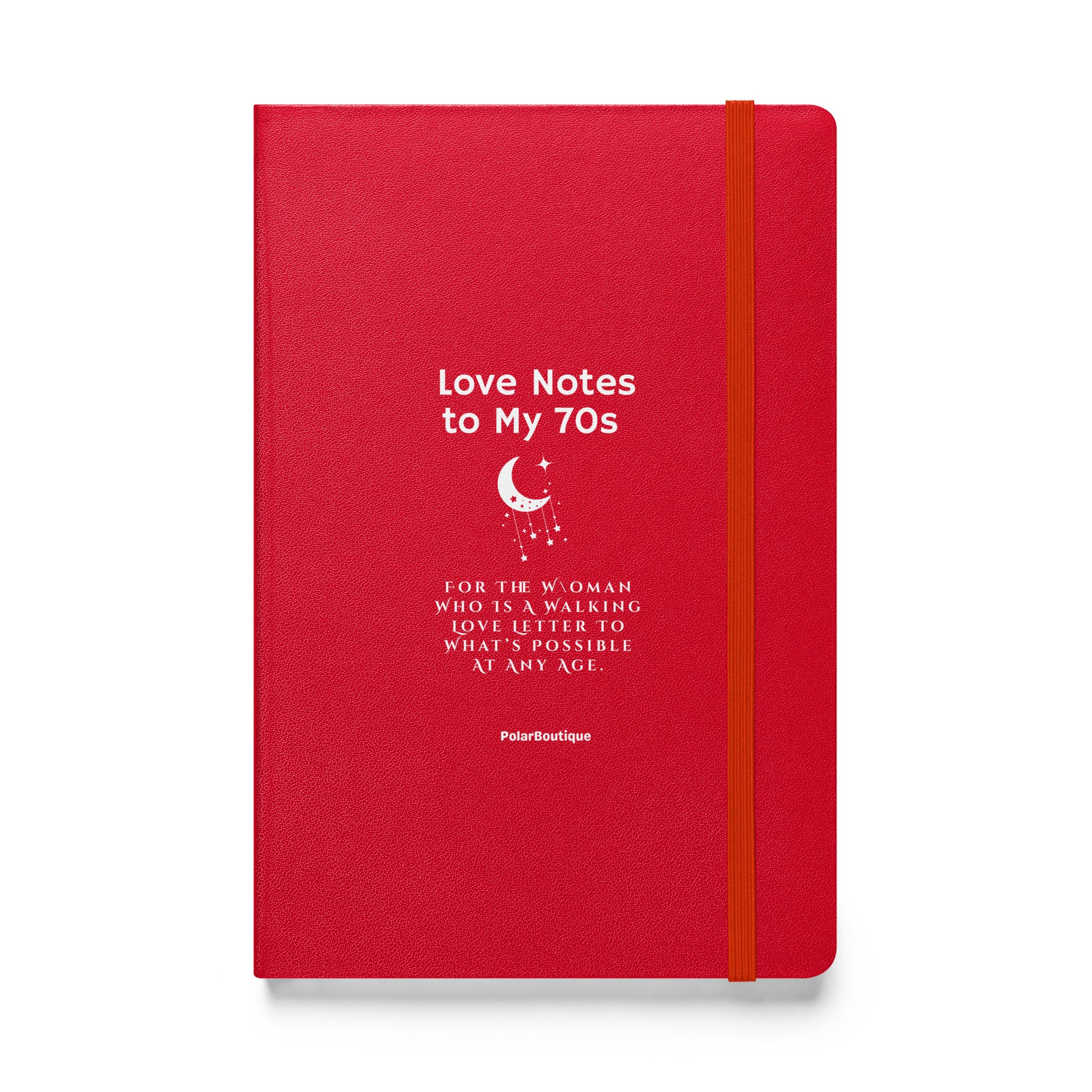 Love Notes to My 70s Journal in Red
