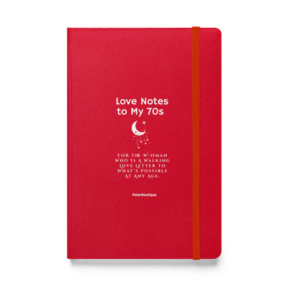 Love Notes to My 70s Journal in Red