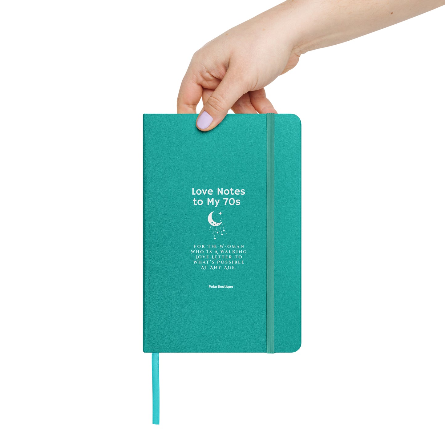 Love Notes to My 70s Journal in Aqua