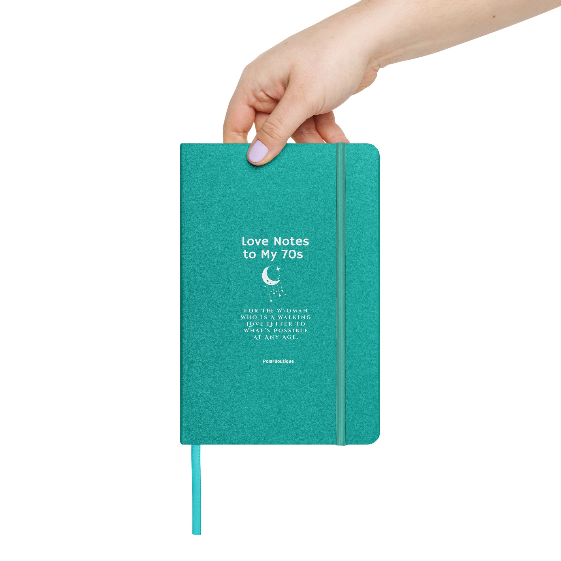 Love Notes to My 70s Journal in Aqua
