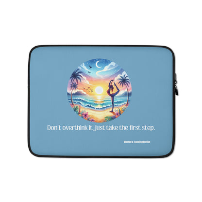 Laptop Sleeve, Faux Fur Lining, Affirmation, Sizes: 13” or 15”