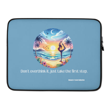 Laptop Sleeve, Faux Fur Lining, Affirmation, Sizes: 13” or 15”