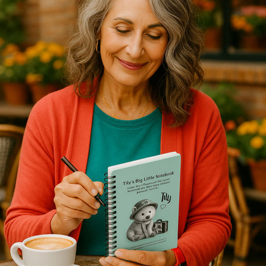 Tilly’s Journal | Dotted Spiral Notebook for Notes | Eco-Friendly