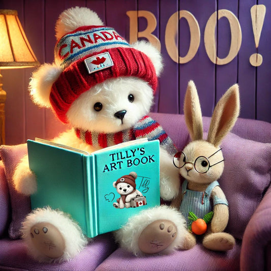 Tilly’s Art Book, Cyan, 128 Blank pages, 1 size, Hardcover