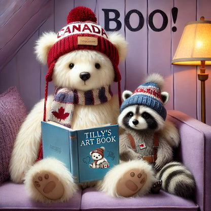 Tilly’s Art Book, Azure, 128 Blank pages, 1 size, Hardcover